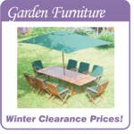 Hardwood Garden Furniture at Clearance Prices