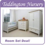 Teddington White Nursery Furniture Exclusive to Your Price Furniture