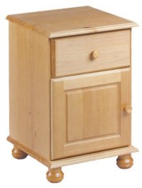 Pickwick 1 Drawer Bedside Chest