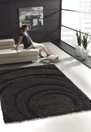 Alpine Black Circles Rug 6575 433