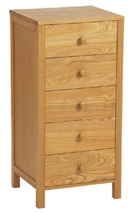 Ashdown 5 Drawer Slim Chest