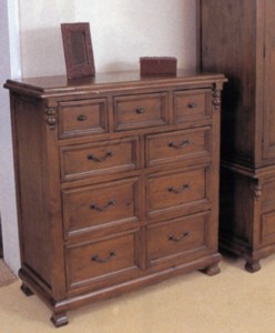 Brighton 9 Drawer Chest