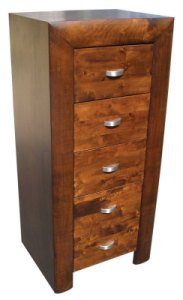 Convex Tall 5 Drawer Chest
