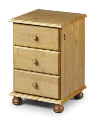 Pickwick 3 Drawer Bedside Chest