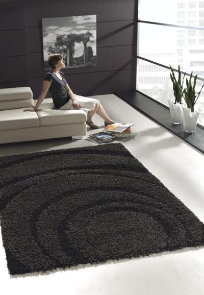 Alpine Black Circles Rug 6575 433