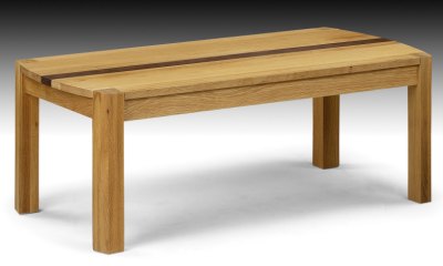 Cotswold Oak & Walnut Coffee Table