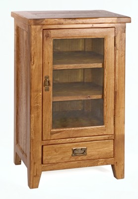 Florence Rustic Oak Hi-Fi Unit