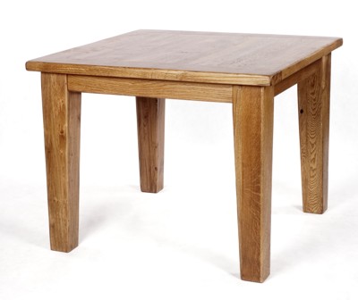 Florence Rustic Oak Square Dining Table