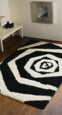 Innovation Whirlpool Black & White Rug