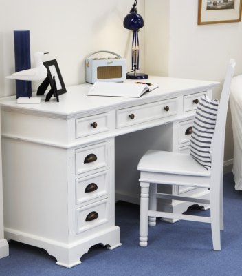 Kristina White Painted Dressing Table amp Chair