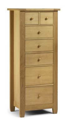 Lyndhurst 7 Drawer Oak Chest