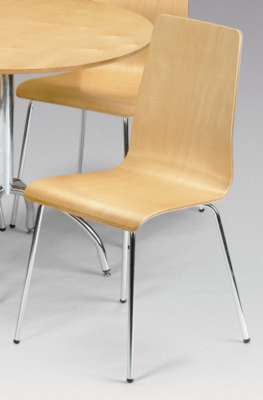 Mandy Maple Chair By Julian Bowen