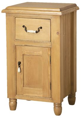 Provencal 1 Drawer & 1 Door Bedside
