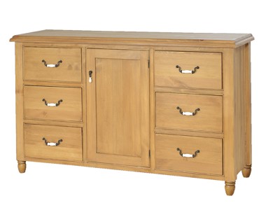 Provencal Six Drawer & One Door Sideboard