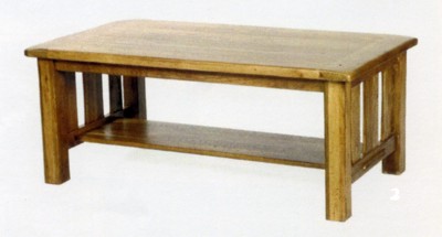 Riviera Rustic Oak Coffee Table