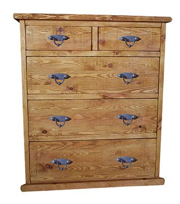Rough Sawn 2 + 3 Drawer Chest