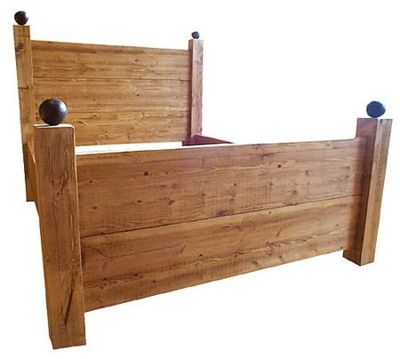 Rough Sawn High Gate Bed