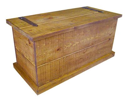 Rough Sawn Blanket Box