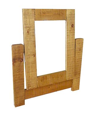 Rough Sawn Dressing Mirror