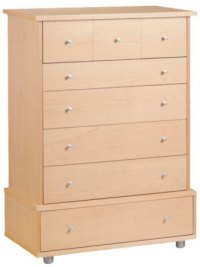 Ginza Beech Veneer 8 Drawer Chest