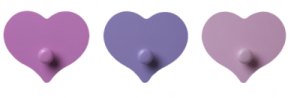 Hearts Single Pegs