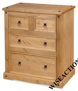 Porto 2 + 2 Drawer Chest