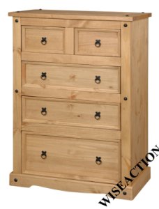 Porto 2 + 3 Drawer Chest
