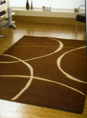 Retro Brown Rug