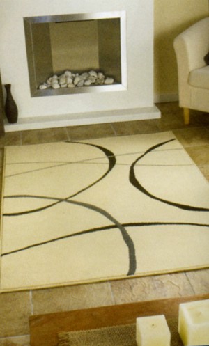 Retro Ivory Rug