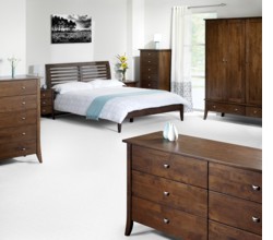 Santiago Wenge Bedroom Furniture Room Shot