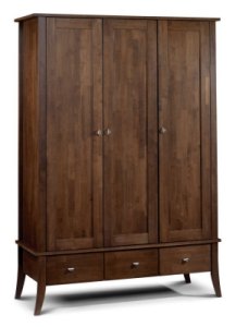 Santiago 3 Door Fitted Wardrobe With 3 Drawers