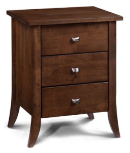 Santiago 3 Drawer Bedside Chest