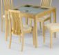 Alaska Maple & Glass Table