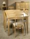 Alaska Maple & Walnut Extending Wooden Table