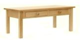 Banbury OAK 2 Drawer Coffee Table By Wiseaction
