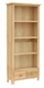 Banbury OAK 2 Drawer Tall Bookcase By Wiseaction