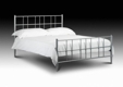 Braemar Silver Metal Bed
