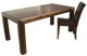 1.37m Dining Table & <FONT color=#ff0000>Leather Chairs </FONT>