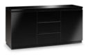Sisco Black High Gloss Sideboard