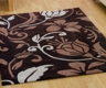 Damask Brown & Cream Rug