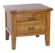 Florence 1 Drawer Rustic Oak Lamp Table