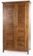 Florence Rustic Oak Lady's Wardrobe