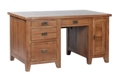 Florence Rustic Oak 4 Drawer Home Office Desk
