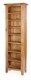Florence Rustic Oak CD & DVD Bookcase