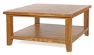 Florence Square Rustic Oak Coffee Table