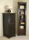 Java Dark Ash 3 Drawer Filling Cabinet