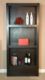 Java Dark Ash Large One Drawer Bookcase