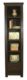 Java Dark Ash Narrow Bookcase