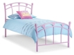 Jemima Pink Hearts Single Bed