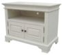 Kristina White Painted 2 Door TV Cabinet